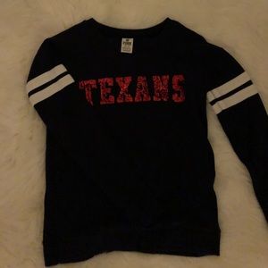 VS Pink Texans Pullover